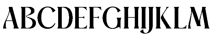 Moirva-Bold Font UPPERCASE