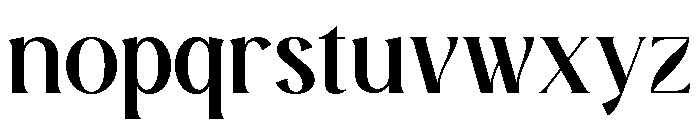 Moirva-Bold Font LOWERCASE