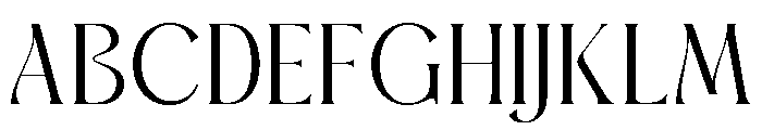 Moirva-Medium Font UPPERCASE