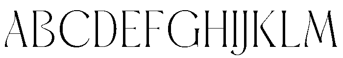 Moirva-Regular Font UPPERCASE