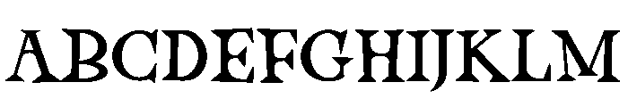 Moist Orange Font UPPERCASE