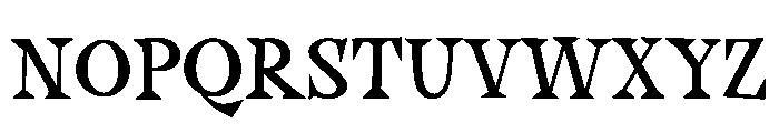 Moist Orange Font UPPERCASE