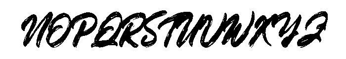 Moistage-Regular Font UPPERCASE
