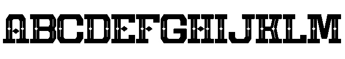 Mojave Font UPPERCASE