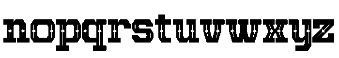 Mojave Font LOWERCASE