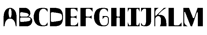 Mojo Master Font UPPERCASE