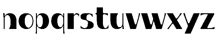 Mojo Master Font LOWERCASE
