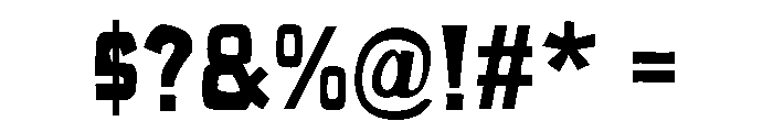 Mokava Sans Regular Font OTHER CHARS