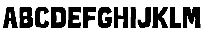 Mokava Sans Regular Font UPPERCASE