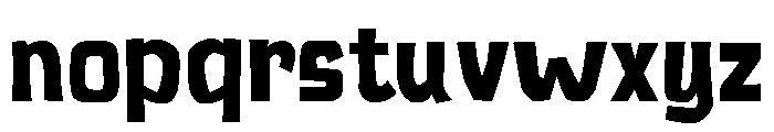 Mokava Sans Regular Font LOWERCASE