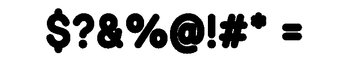 Mokebook Font OTHER CHARS