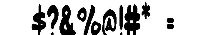 Mokel Font OTHER CHARS