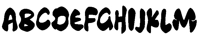 Mokel Font UPPERCASE