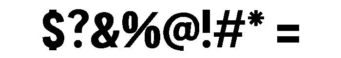 Mokla Sans Regular Font OTHER CHARS