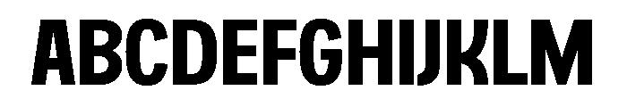 Mokla Sans Regular Font UPPERCASE