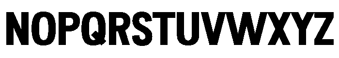 Mokla Sans Regular Font UPPERCASE