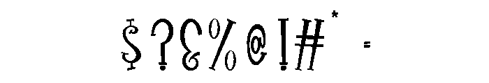 Molarois Wluzeg Regular Font OTHER CHARS