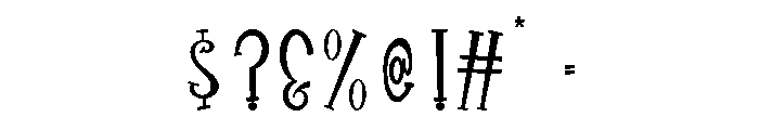 MolaroisWluzeg-Regular Font OTHER CHARS