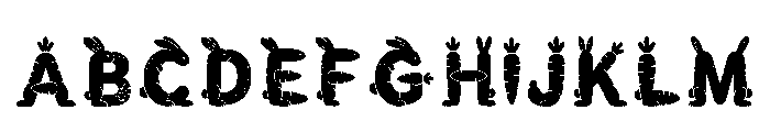Mold Regular Font UPPERCASE