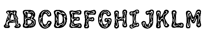 Moldau Regular Font UPPERCASE