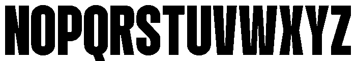 Molday Black Font UPPERCASE
