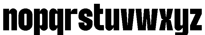 Molday Black Font LOWERCASE