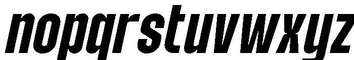 Molday Bold Oblique Font LOWERCASE