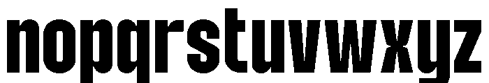 Molday Extra Bold Font LOWERCASE
