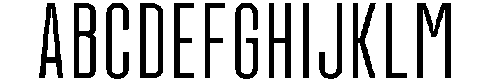 Molday Extra Light Font UPPERCASE