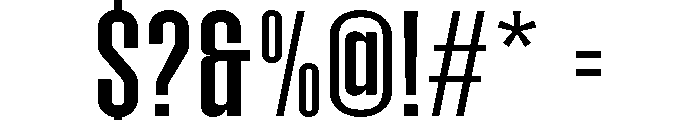 Molday Medium Font OTHER CHARS