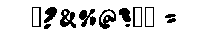 Moldloaf Regular Font OTHER CHARS