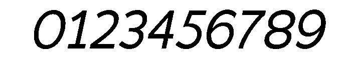 Molfin Light Italic Font OTHER CHARS