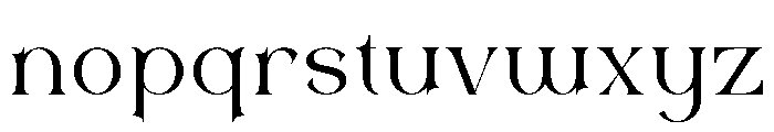 Molgife Font LOWERCASE