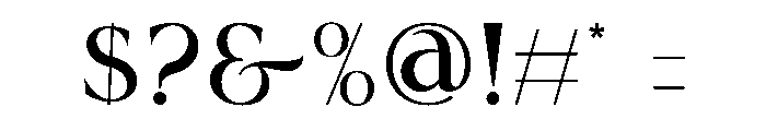 Molgin Font OTHER CHARS