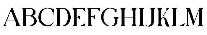Molgin Font UPPERCASE