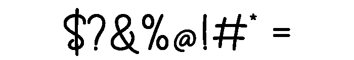 Moliena Font OTHER CHARS