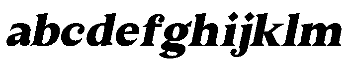 Molimer Black Italic FONT
