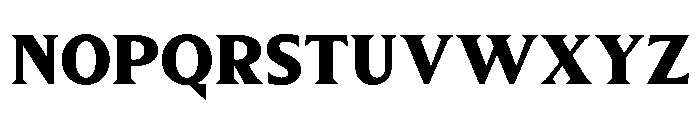 Molimer Black Font UPPERCASE