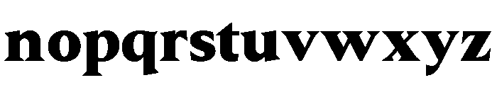 Molimer Black Font LOWERCASE