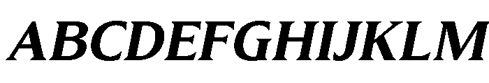 Molimer Bold Italic Font UPPERCASE