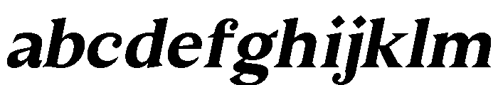 Molimer Bold Italic FONT