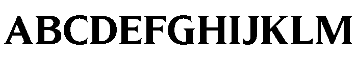 Molimer Bold Font UPPERCASE