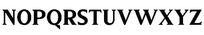 Molimer Bold Font UPPERCASE