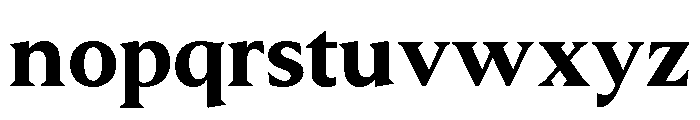 Molimer Bold Font LOWERCASE