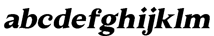 Molimer Extra Bold Italic FONT