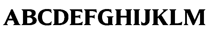 Molimer Extra Bold Font UPPERCASE