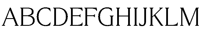 Molimer Extra Light Font UPPERCASE
