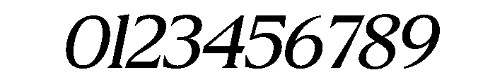 Molimer Italic Font OTHER CHARS