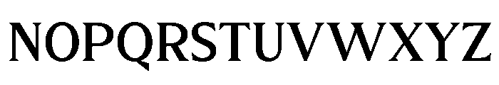 Molimer Medium Font UPPERCASE
