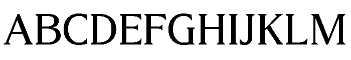 Molimer Regular Font UPPERCASE